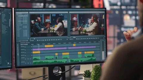 jmcomic1.7.6官网下载视频编辑团队工作场景素材